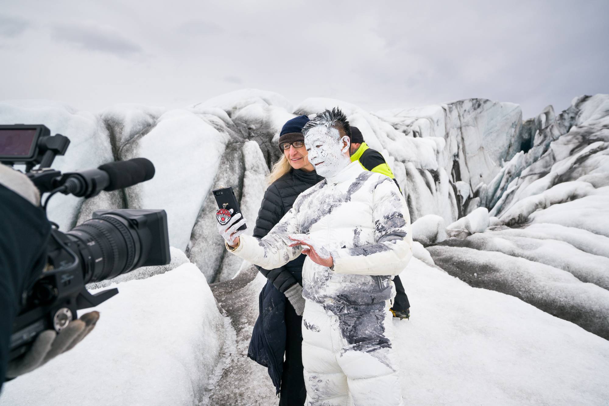 Liu Bolin MONCLER Advertising CAMPAIGN FW 17-18